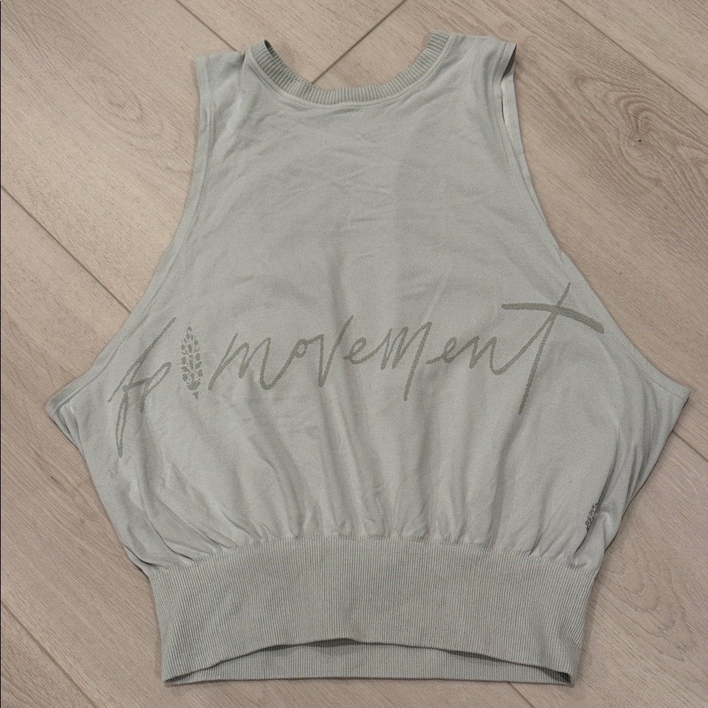 FP Movement by Free People Gray Muscle Tee